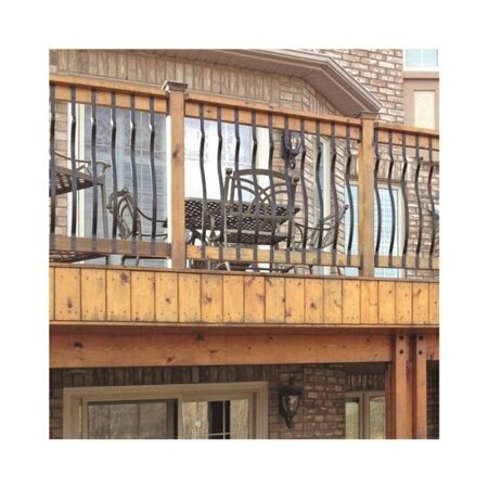 NUVO IRON Baluster Arched 1x40in Black RDPF36